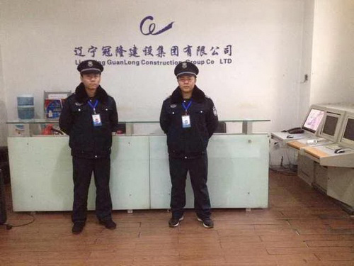 冠隆建設(shè)集團保安案例